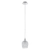 Eglo BONARES 1 Lampada a sospensione Cromo, 1-Luce