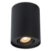 Lucide TUBE Faretto da soffitto Nero, 1-Luce