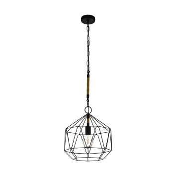 Eglo COTTINGHAM Lampadario a sospensione Nero, 1-Luce