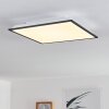 Salmi Plafoniera LED Grigio, Bianco, 1-Luce