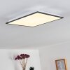 Salmi Plafoniera LED Grigio, Bianco, 1-Luce