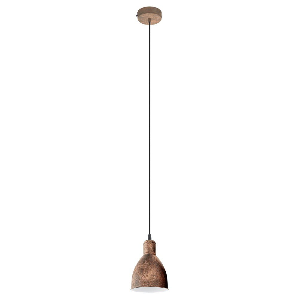 Eglo PRIDDY 1 Lampada a sospensione Marrone scuro, Ramato, 1-Luce main product photo