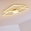 Narpes Plafoniera LED Nichel opaco, 1-Luce