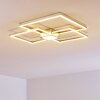 Narpes Plafoniera LED Nichel opaco, 1-Luce