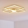 Narpes Plafoniera LED Nichel opaco, 1-Luce