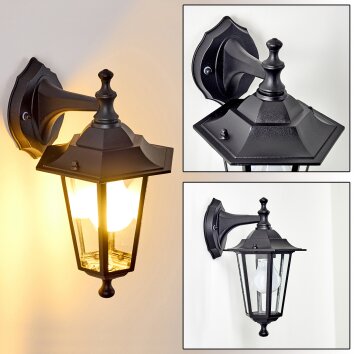 Valtimo Applique da esterno Nero, 1-Luce