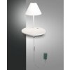 Fabas Luce Goodnight Applique LED Bianco, 1-Luce
