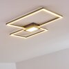 Narpes Plafoniera LED Antracite, 1-Luce