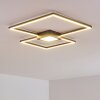 Narpes Plafoniera LED Antracite, 1-Luce