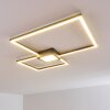 Narpes Plafoniera LED Antracite, 1-Luce