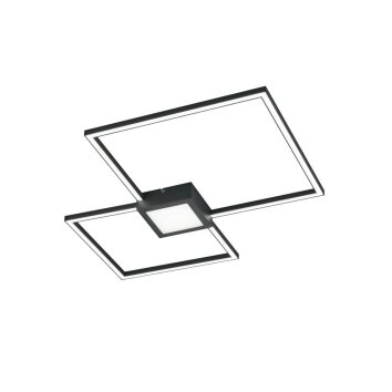 Plafoniera Trio Leuchten HYDRA LED Antracite, 1-Luce