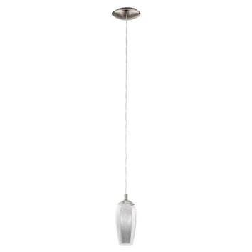 Eglo FARSALA Lampadario a sospensione LED Nichel opaco, 1-Luce