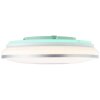 Brilliant Visitation Plafoniera LED Argento, 1-Luce, Telecomando, Cambia colore