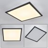 Salmi Plafoniera LED Nero, Bianco, 1-Luce