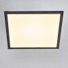 Salmi Plafoniera LED Nero, Bianco, 1-Luce