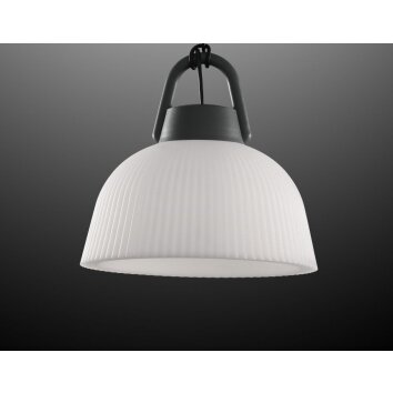 Mantra KINKE Lampada da Tavolo Grigio, 1-Luce