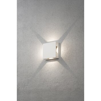 Konstsmide Cremona Applique LED Bianco, 4-Luci