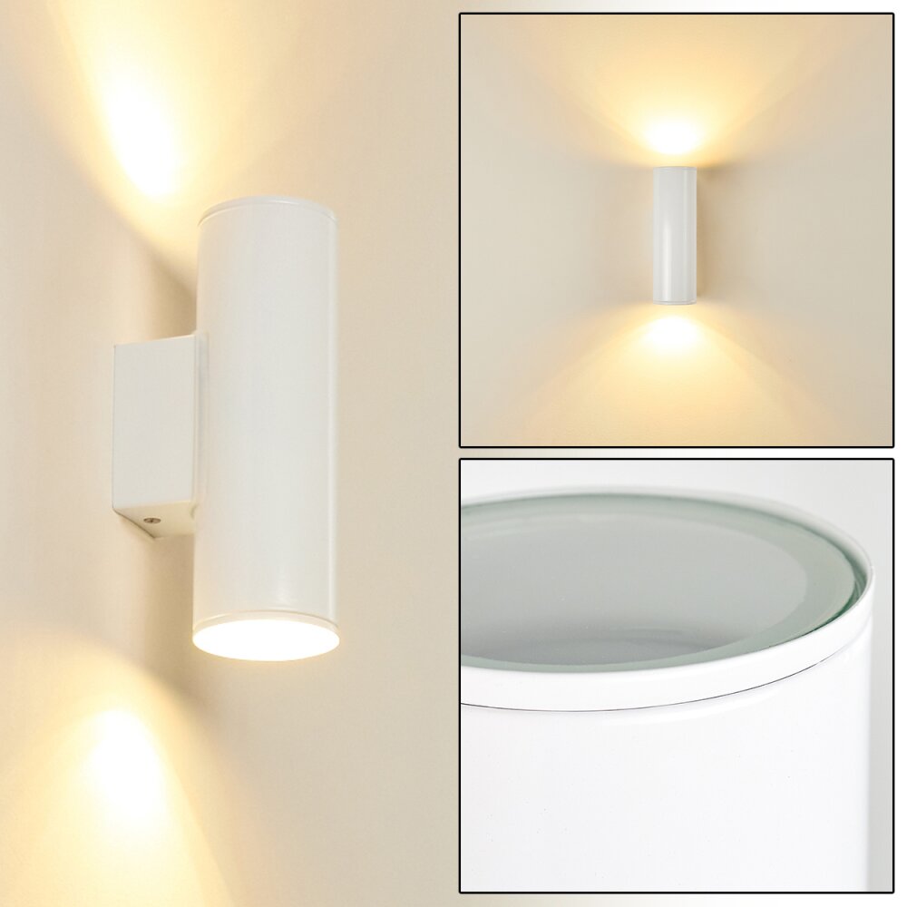 Brachy Applique da esterno LED Bianco, 2-Luci main product photo