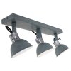 Steinhauer Brooklyn Plafoniera Grigio, 1-Luce