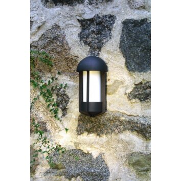 Konstsmide Tyr Applique Nero, 1-Luce