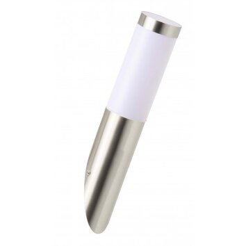 Brilliant Chorus Torcia da parete per esterno Acciaio inox, 1-Luce