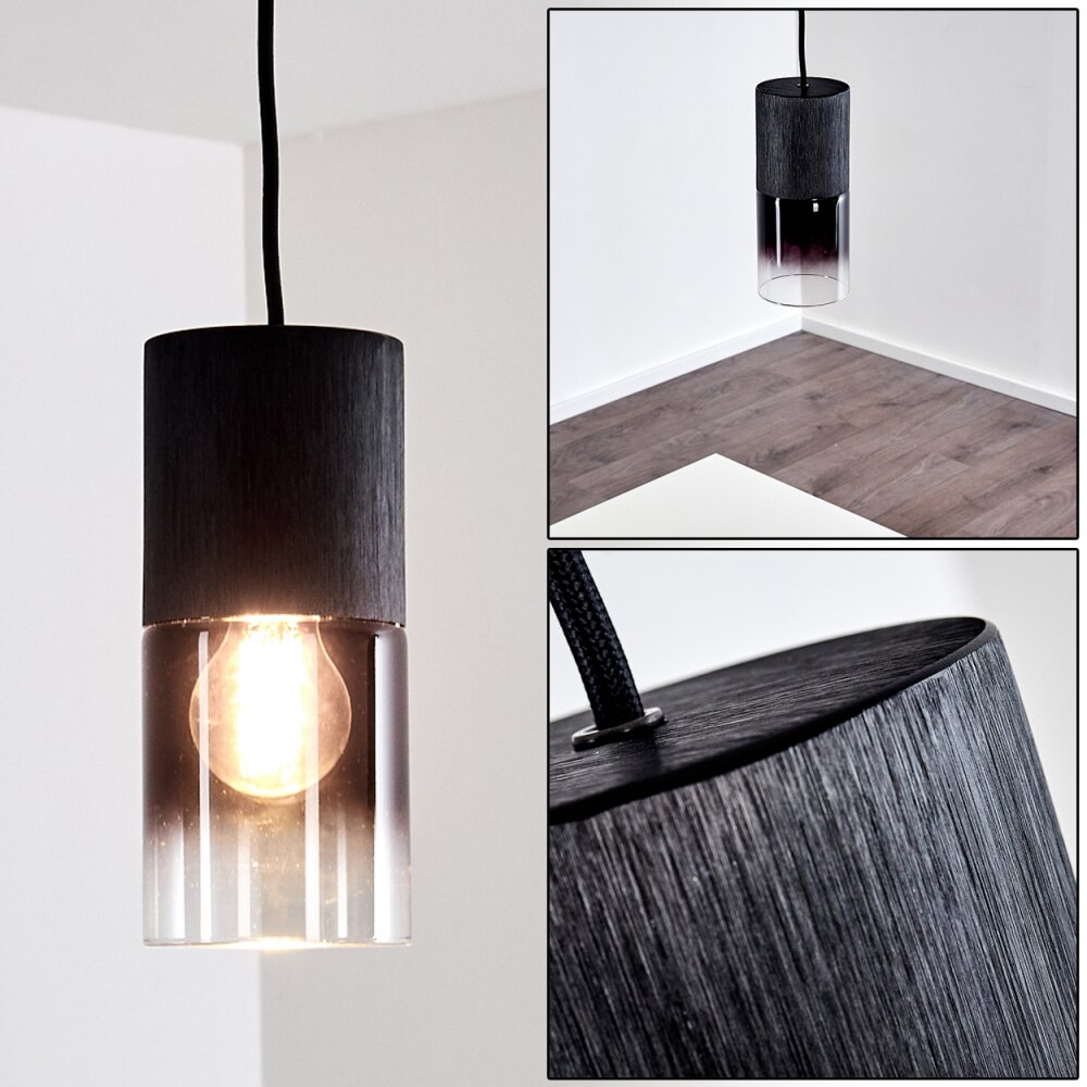 Kuparuk Lampadario a sospensione Nero, 1-Luce main product photo