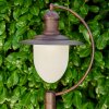 Surnu Lampioncino Segnapasso Marrone, Ruggine, 1-Luce