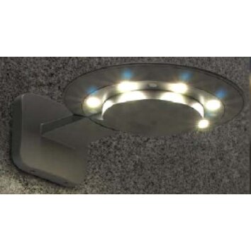 Lutec Ghost Applique per esterno LED Antracite, 6-Luci