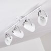 Tihila Plafoniera Bianco, 4-Luci