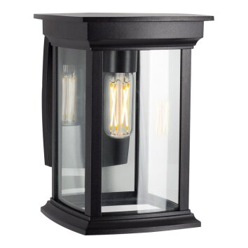 KS Verlichting Carlton Applique Nero, 1-Luce