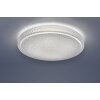 Leuchten Direkt Ls-FRIDA Plafoniera LED Trasparente, chiaro, 1-Luce, Telecomando, Cambia colore