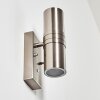 Satava Applique da esterno LED Nichel opaco, 2-Luci