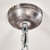 Ilvy Lampadario a sospensione Grigio, Argento, 1-Luce