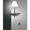 Fabas Luce Goodnight Applique LED Antracite, 1-Luce