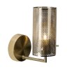 Brilliant Gracian Faretto da parete Ottone, 1-Luce
