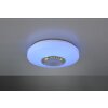 Plafoniera Reality MAIA LED Bianco, 1-Luce, Telecomando, Cambia colore