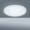 Leuchten-Direkt FLAT Plafoniera LED Bianco, 1-Luce, Telecomando