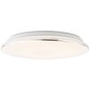 Brilliant Edna Plafoniera LED Cromo, 1-Luce, Telecomando, Cambia colore