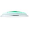 Brilliant Edna Plafoniera LED Cromo, 1-Luce, Telecomando, Cambia colore