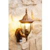 Ribadeo Applique per esterno Marrone, Oro, 1-Luce, Sensori di movimento