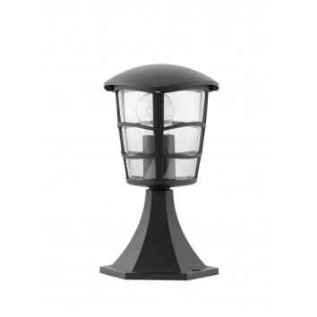 Eglo ALORIA Lampada con piedistallo Nero, 1-Luce