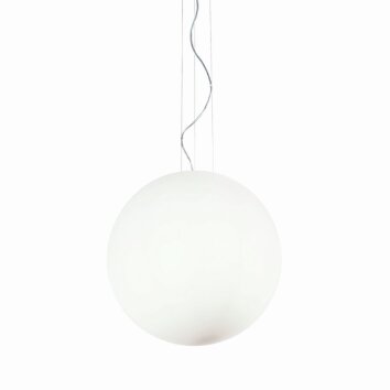 Ideal Lux MAPA Lampadario a sospensione Cromo, 1-Luce