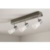 Trio 8214 Plafoniera LED Alluminio, Cromo, Acciaio inox, 3-Luci