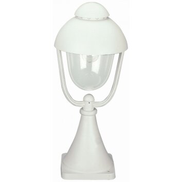 Albert 515 Lampada con piedistallo Bianco, 1-Luce