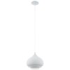 Eglo CAMBORNE Lampadario a sospensione Bianco, 1-Luce