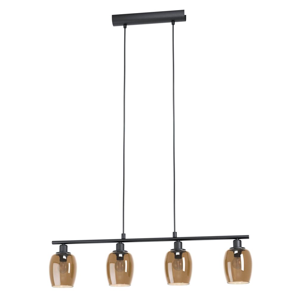 Eglo ZABALEA Lampadario a sospensione Nero, 4-Luci main product photo