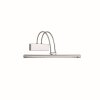 Ideal Lux BOW Lampada da specchio LED Cromo, 66-Luci