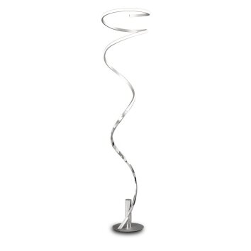 Mantra HELIX Lampada da terra LED Cromo, 1-Luce