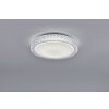 Leuchten-Direkt FRIDA Plafoniera LED Trasparente, chiaro, 1-Luce