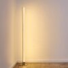 Pipe Lampada da terra LED Nichel opaco, 1-Luce